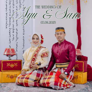 Pernikahan Ayu & Saru